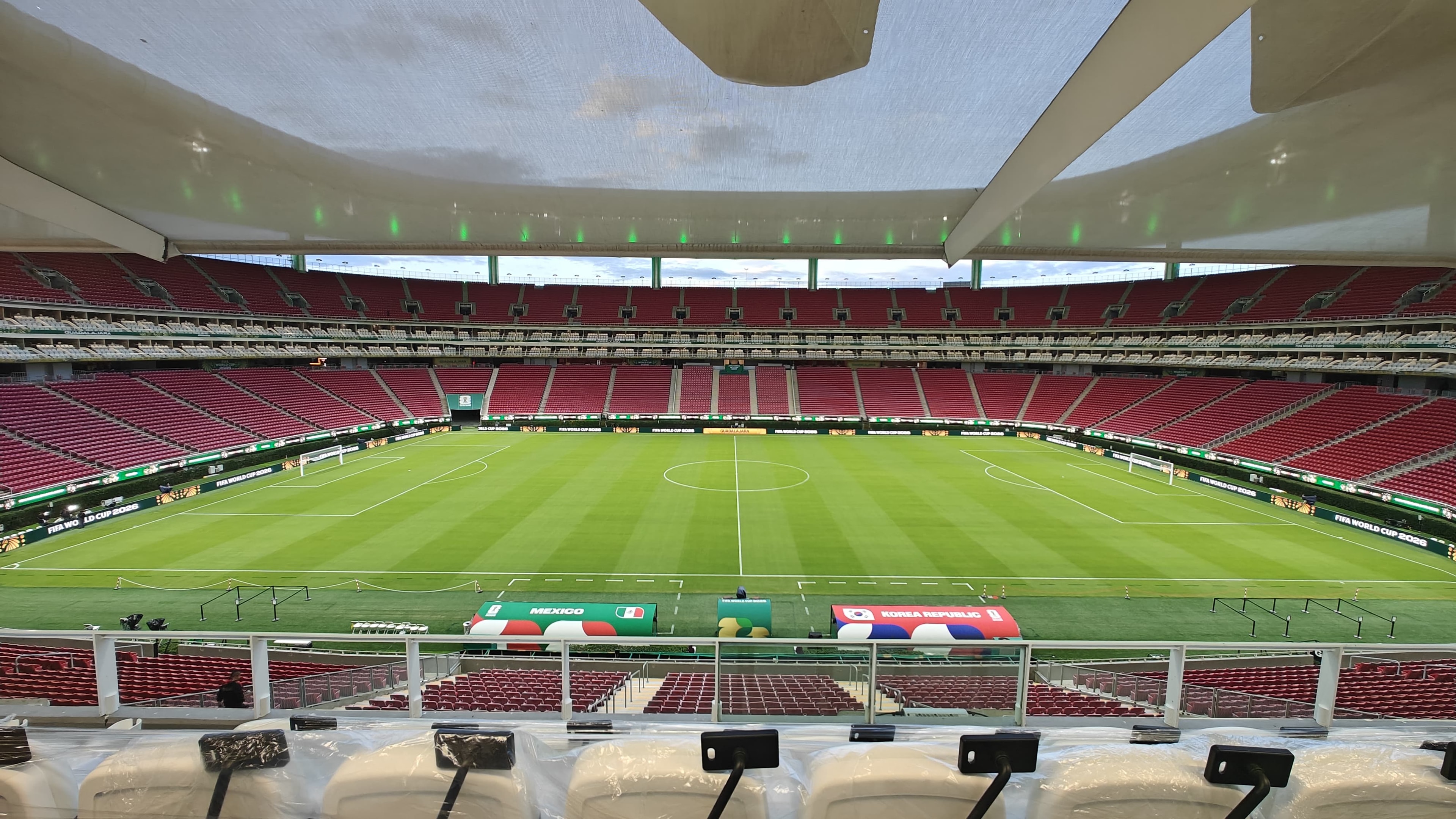 FIFA World Cup 2026 stadium interior Mexico vs Korea Republic